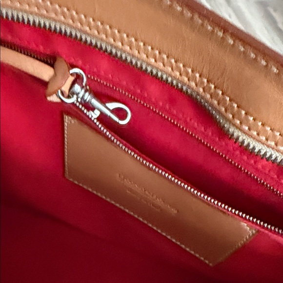 Dooney & Bourke Tan Leather Satchel - Picture 10 of 10